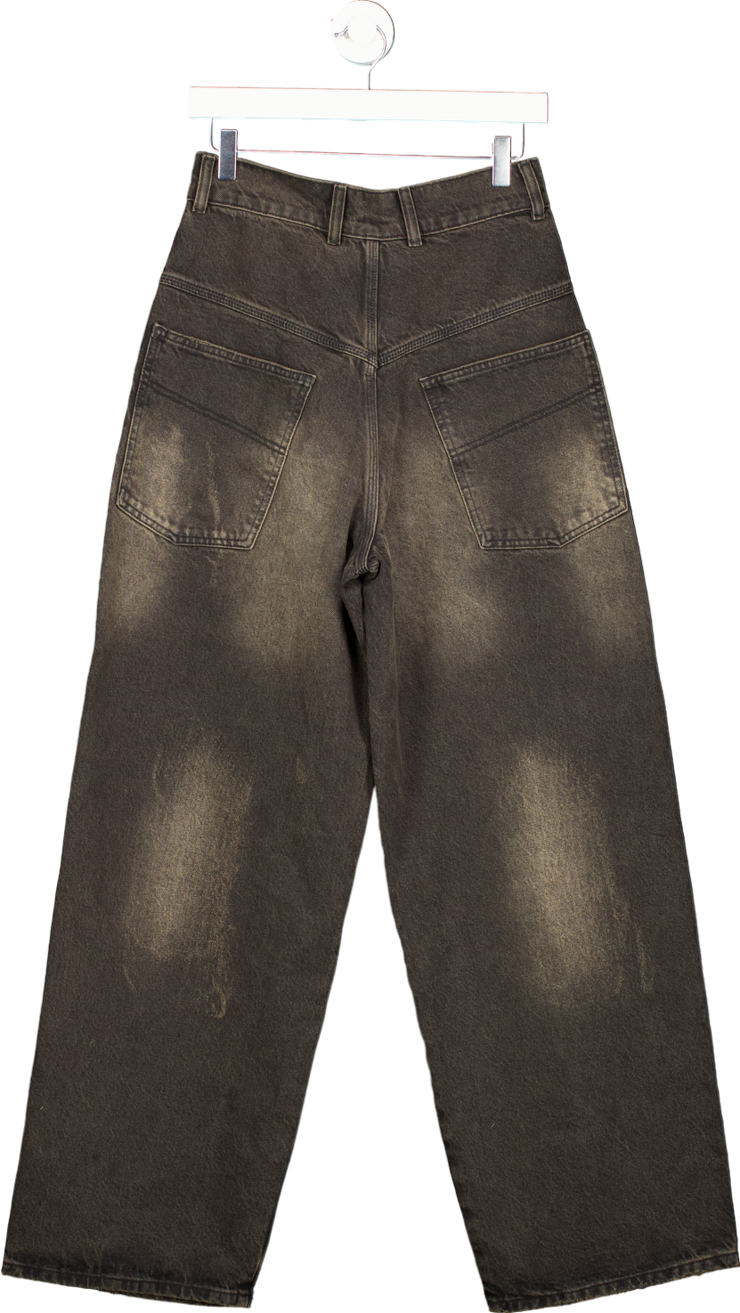 Collusion Black Wide Leg Jeans UK w28