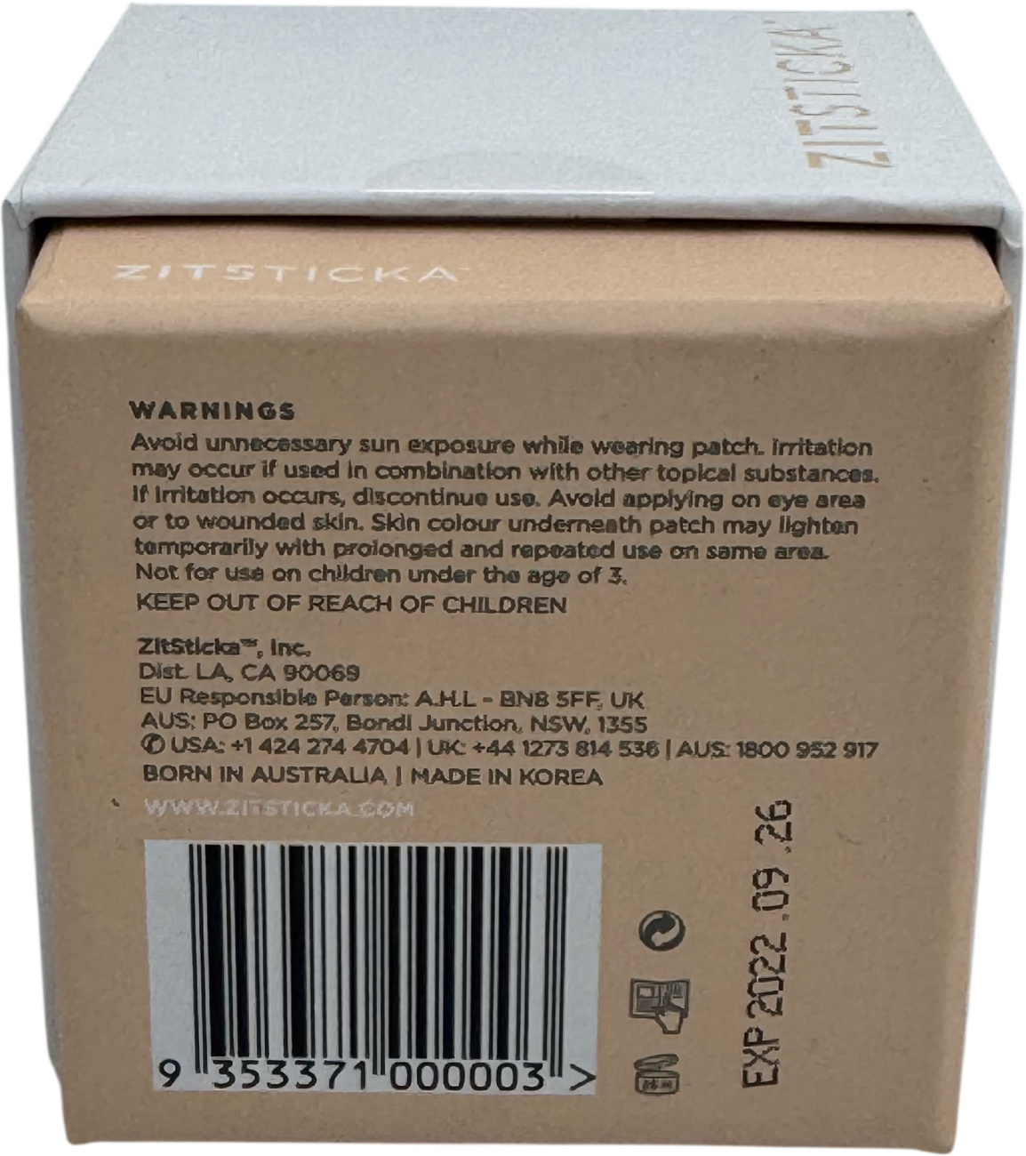 Zitsticka Killa™ Kit Microdart Patches Made For Deep, Blind Pimples 6.64g ( 8 X 0.13g + 8 x 0/7g)