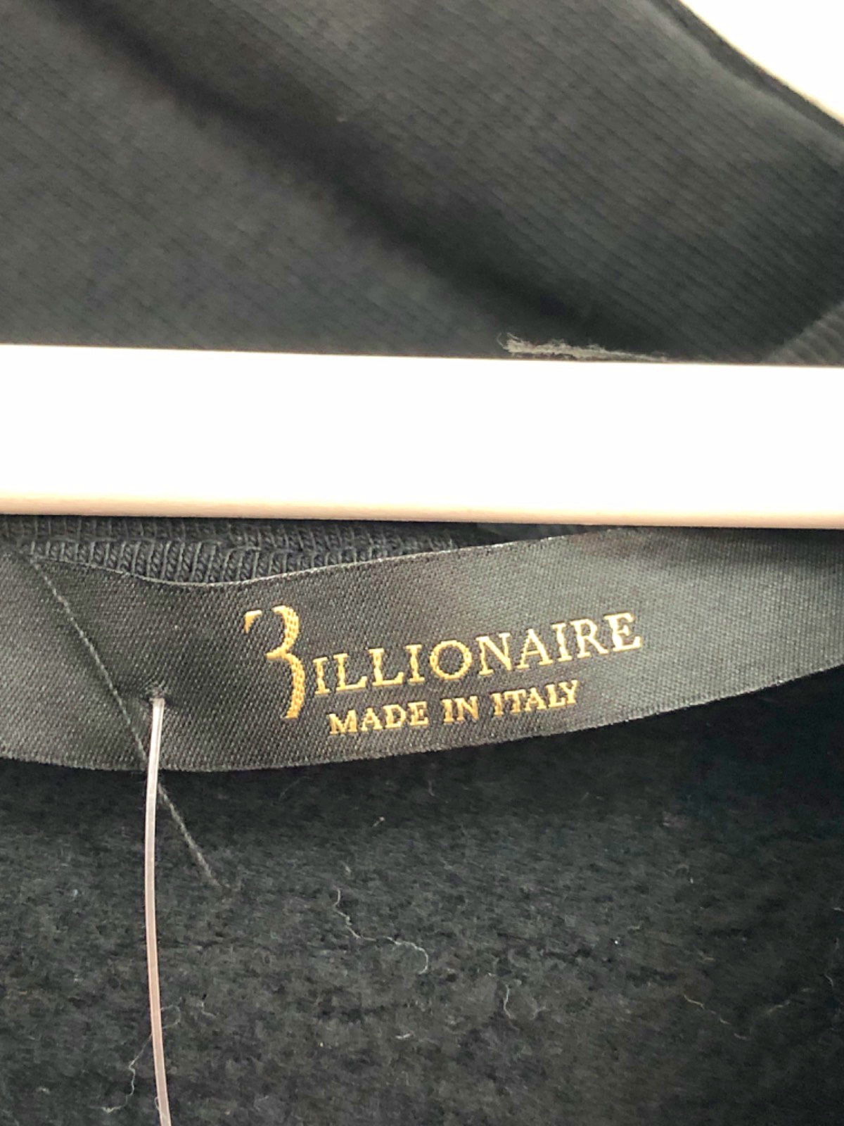 Billionaire Black Lion Print Hoodie