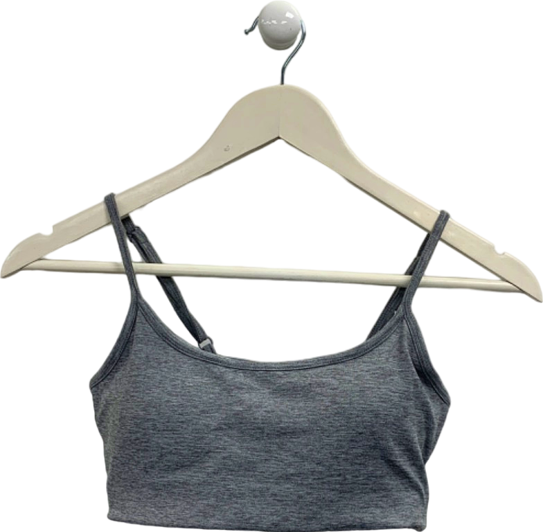 Saski Grey Crop Top UK S