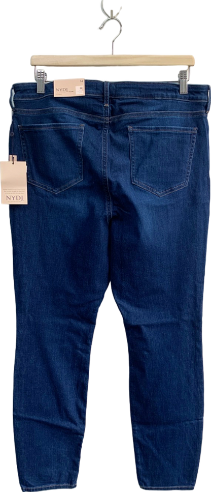 NYDJ Blue Ami Skinny Jeans UK 18