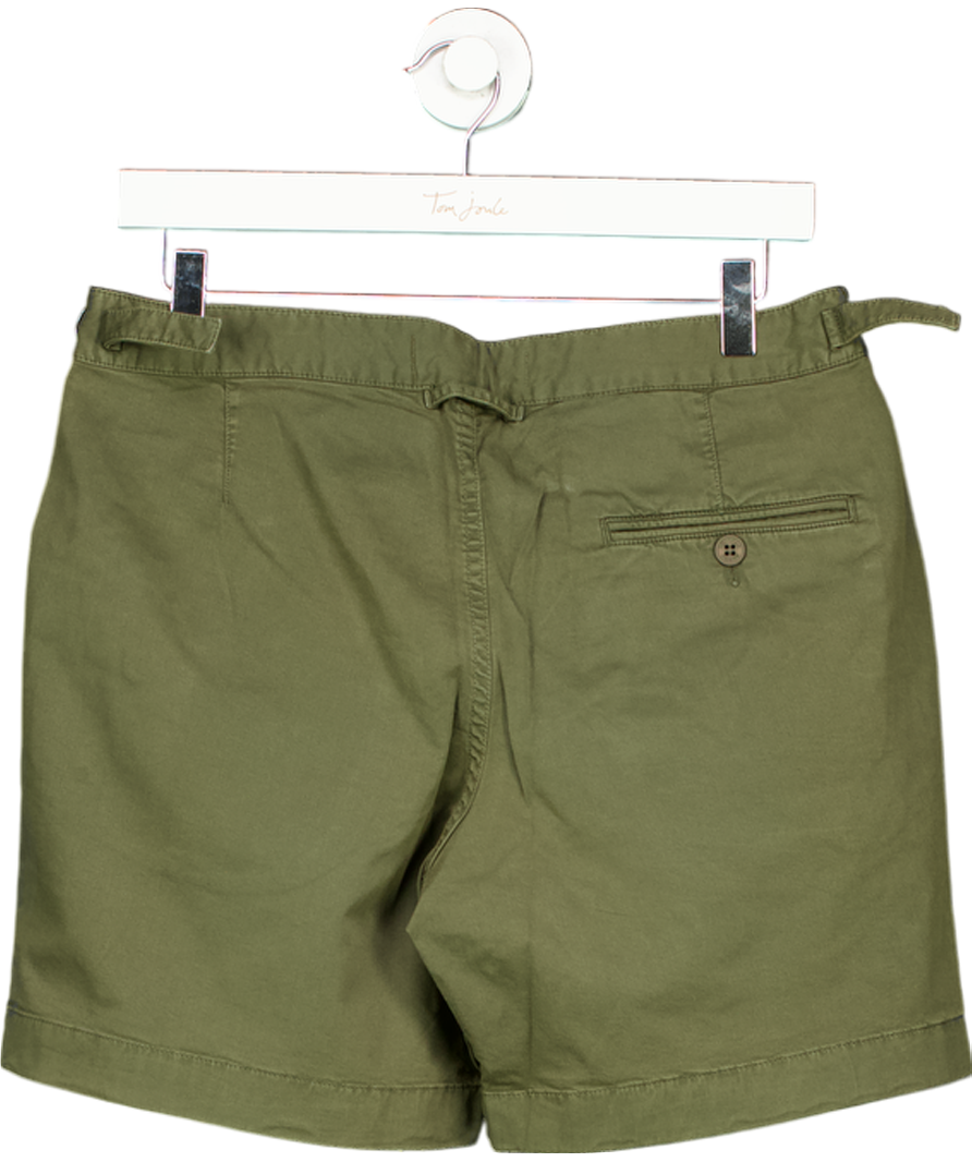 Orlebar Brown Green Buckle Strap Shorts W32
