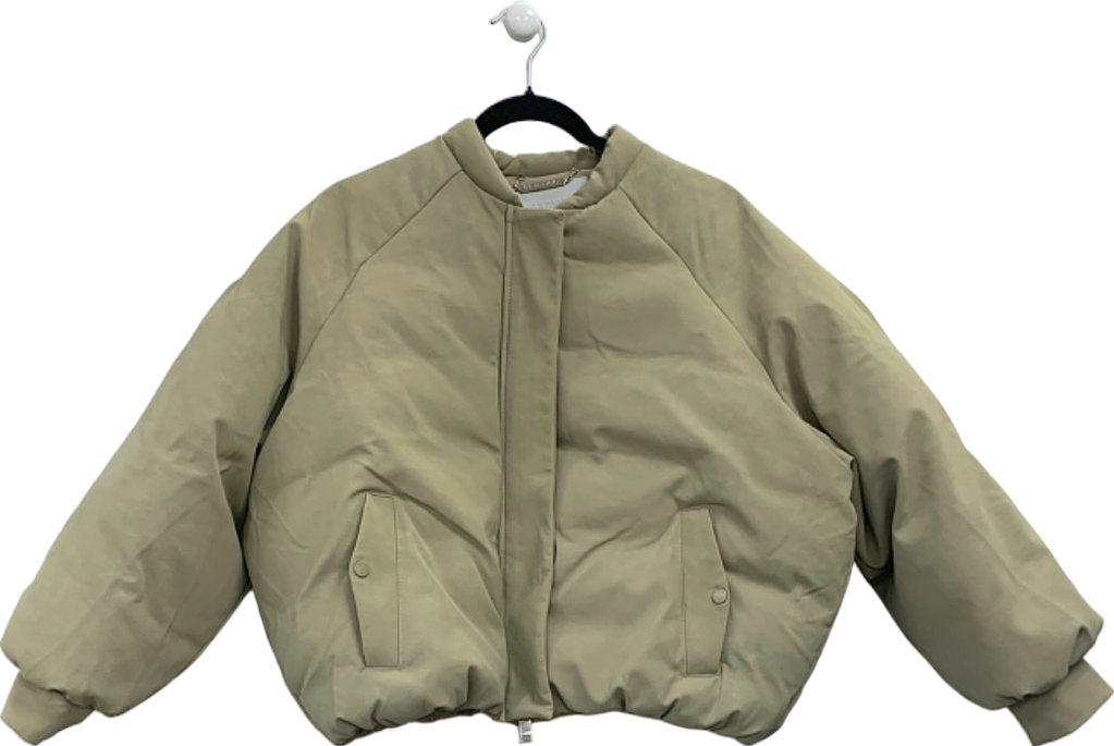 Cernucci Beige Puffer Jacket UK S