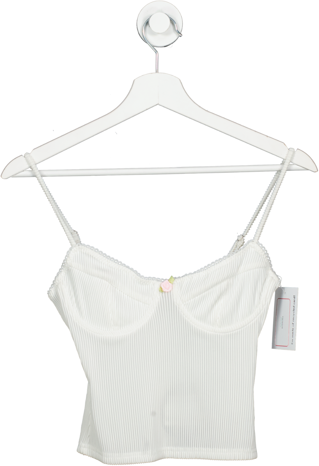 White Fox White Whatever Comes Bustier UK XS