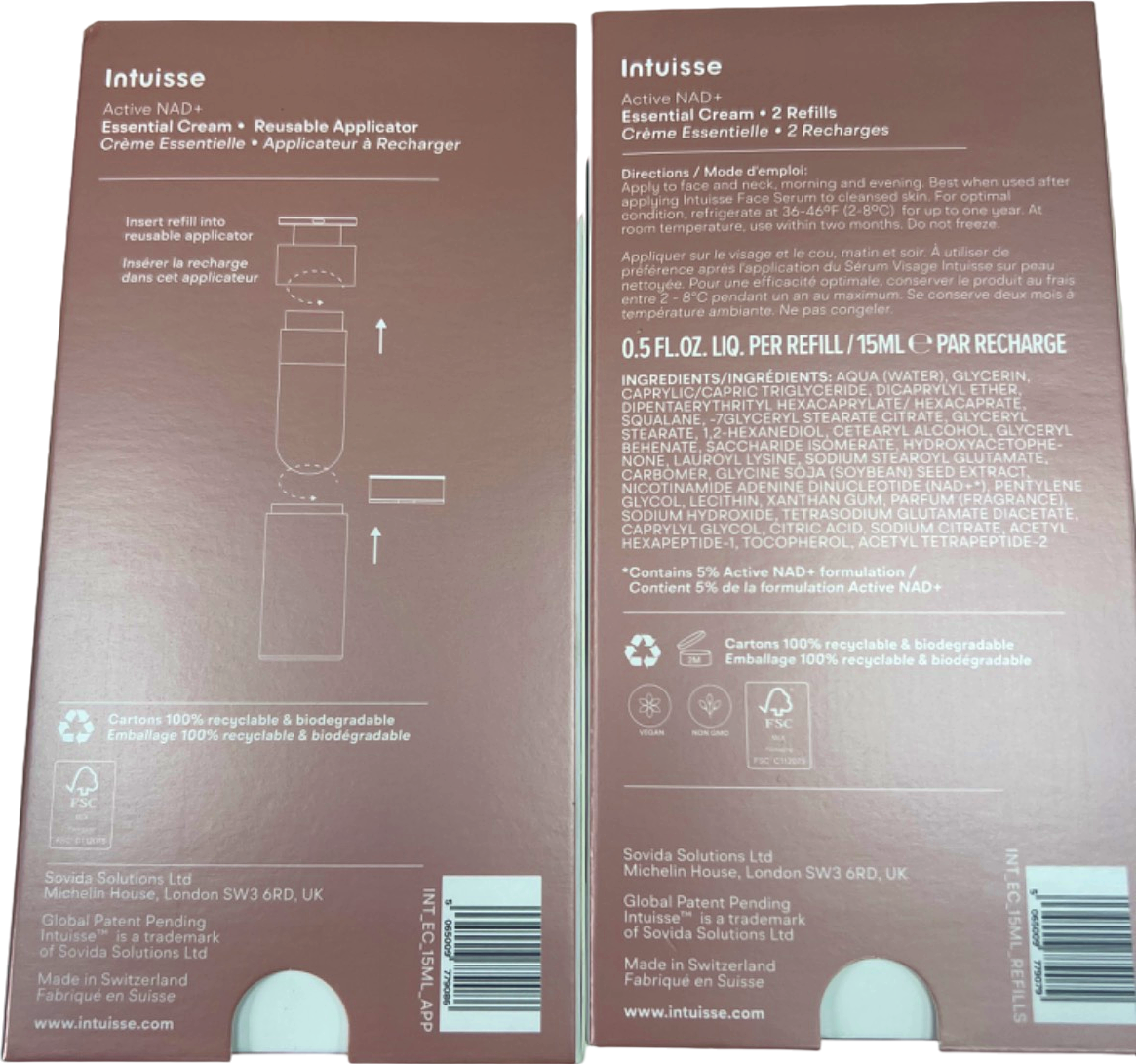 Intuisse Active NAD+ Essential Cream Reusable Applicator