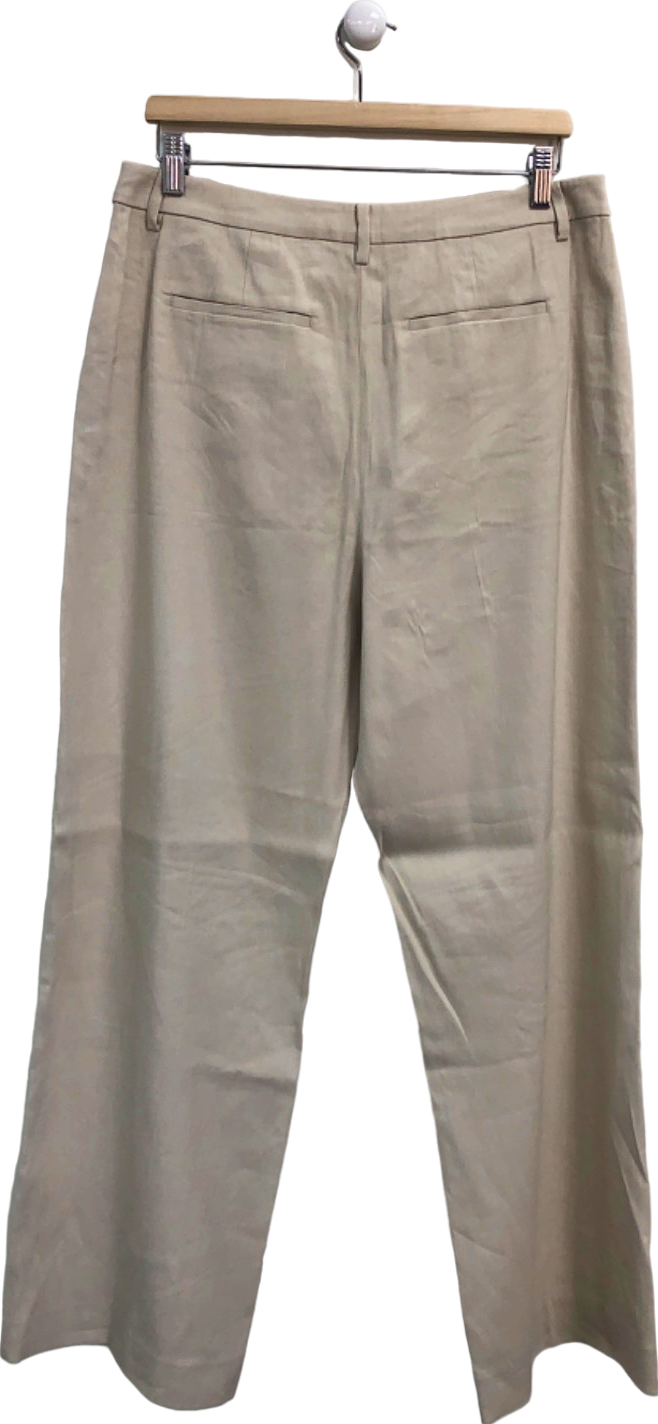 The White Company Beige Trousers UK 12
