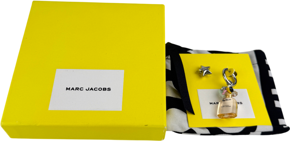 Marc Jacobs White Mini Icon Perfect Earrings