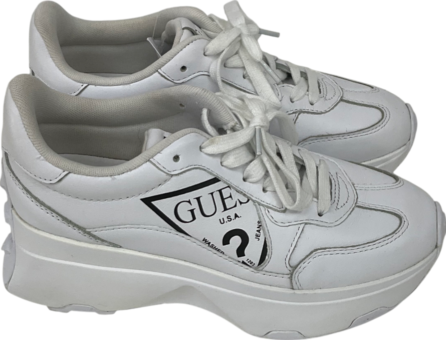 Guess White Chunky Soled Trainer UK 5 EU 38 👠
