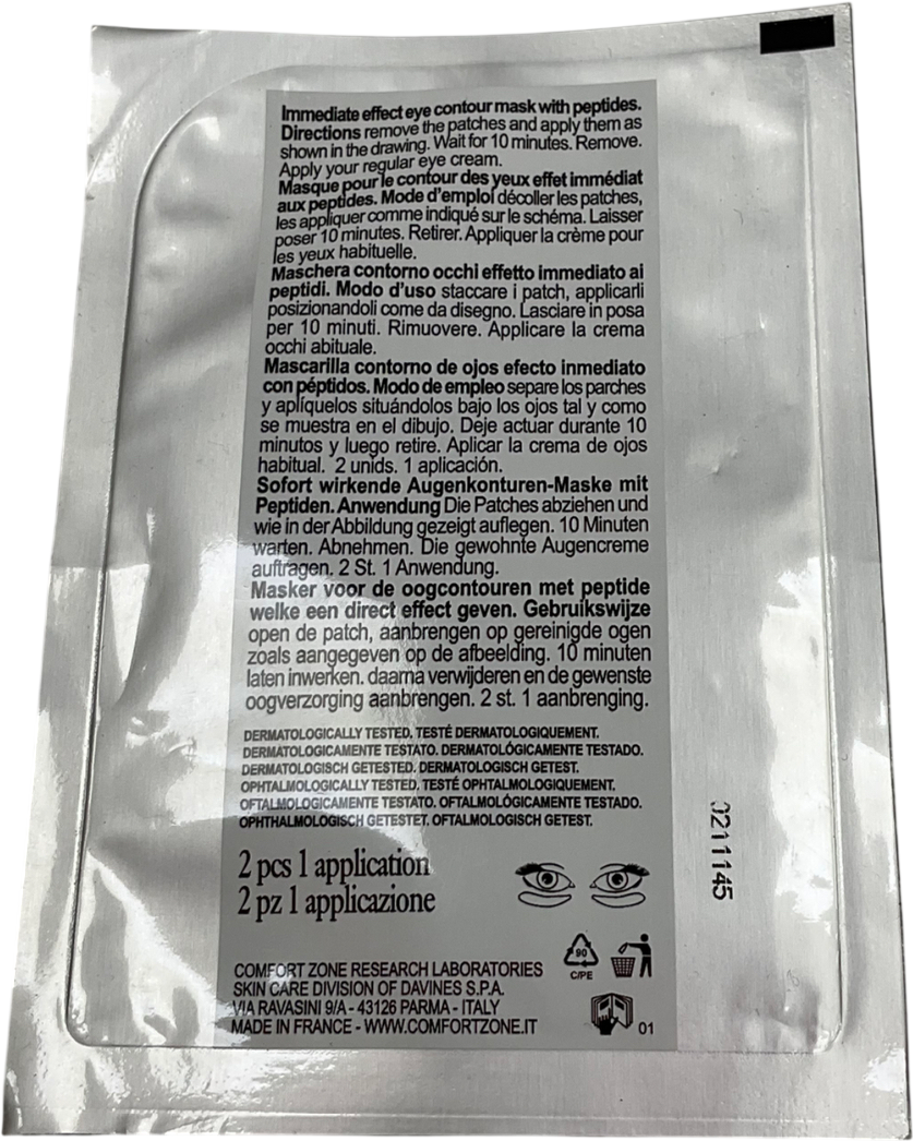 COMFORT ZONE Sublime Skin Eye Patch X1