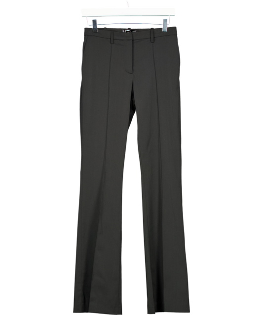 MANGO Black Straight Suit Trousers UK 6