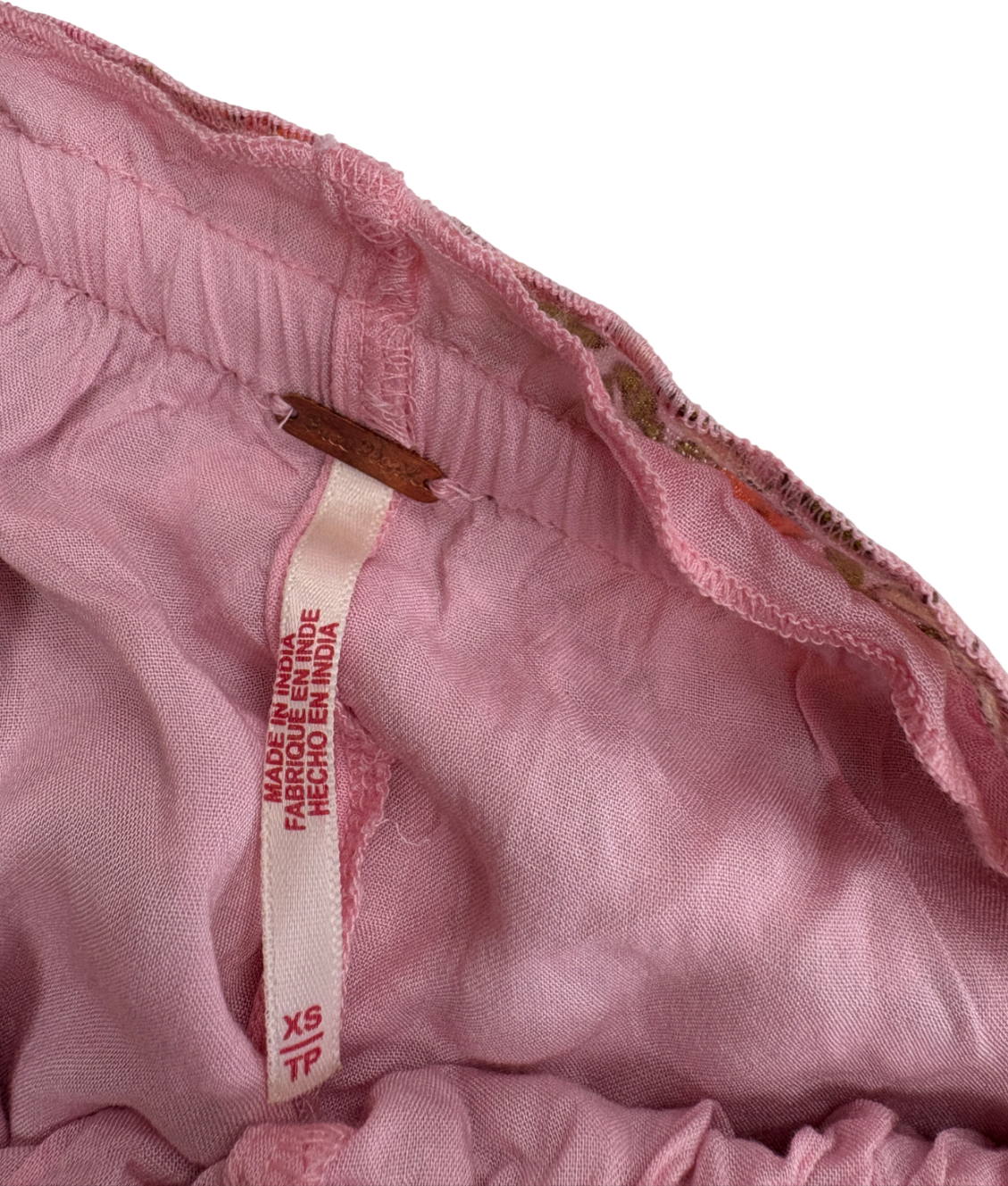 Free People Pink Ellia Spring Blossom Top And Skort Co-ord UK XS