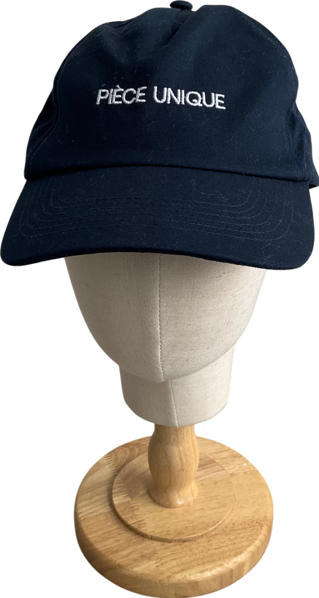 Blue Embroidered Baseball Cap
