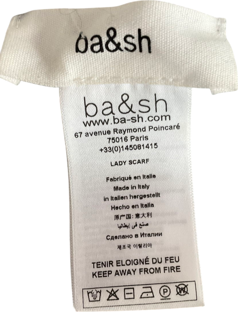 Ba&sh Grey knit Scarf One Size