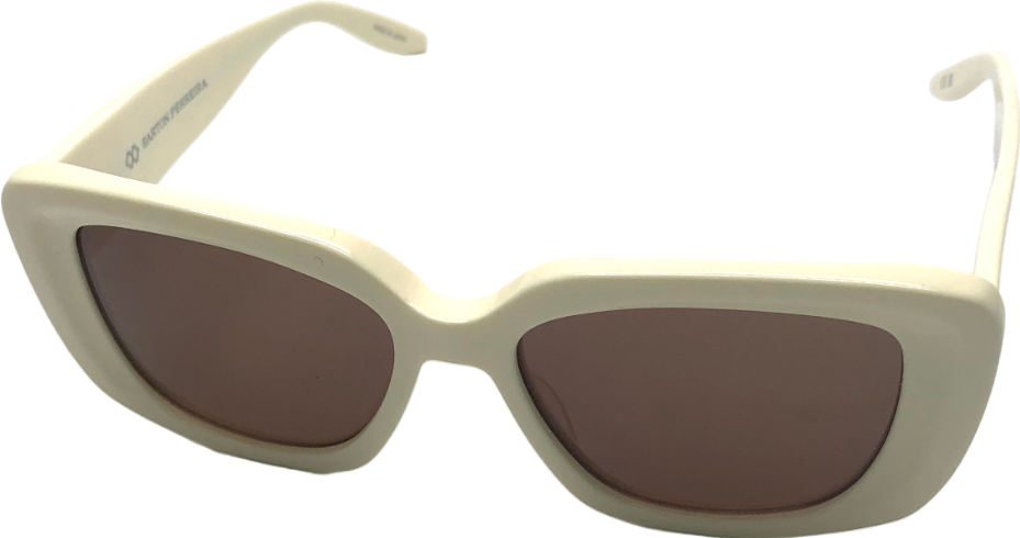 Barton Perreira Cream Binti Sunglasses In Ivory