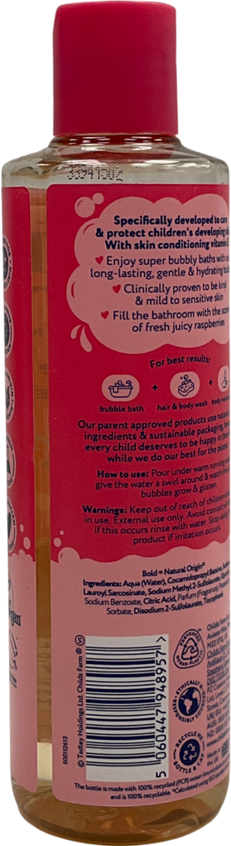 Childs farm Raspberry Bubble Bath 250ml