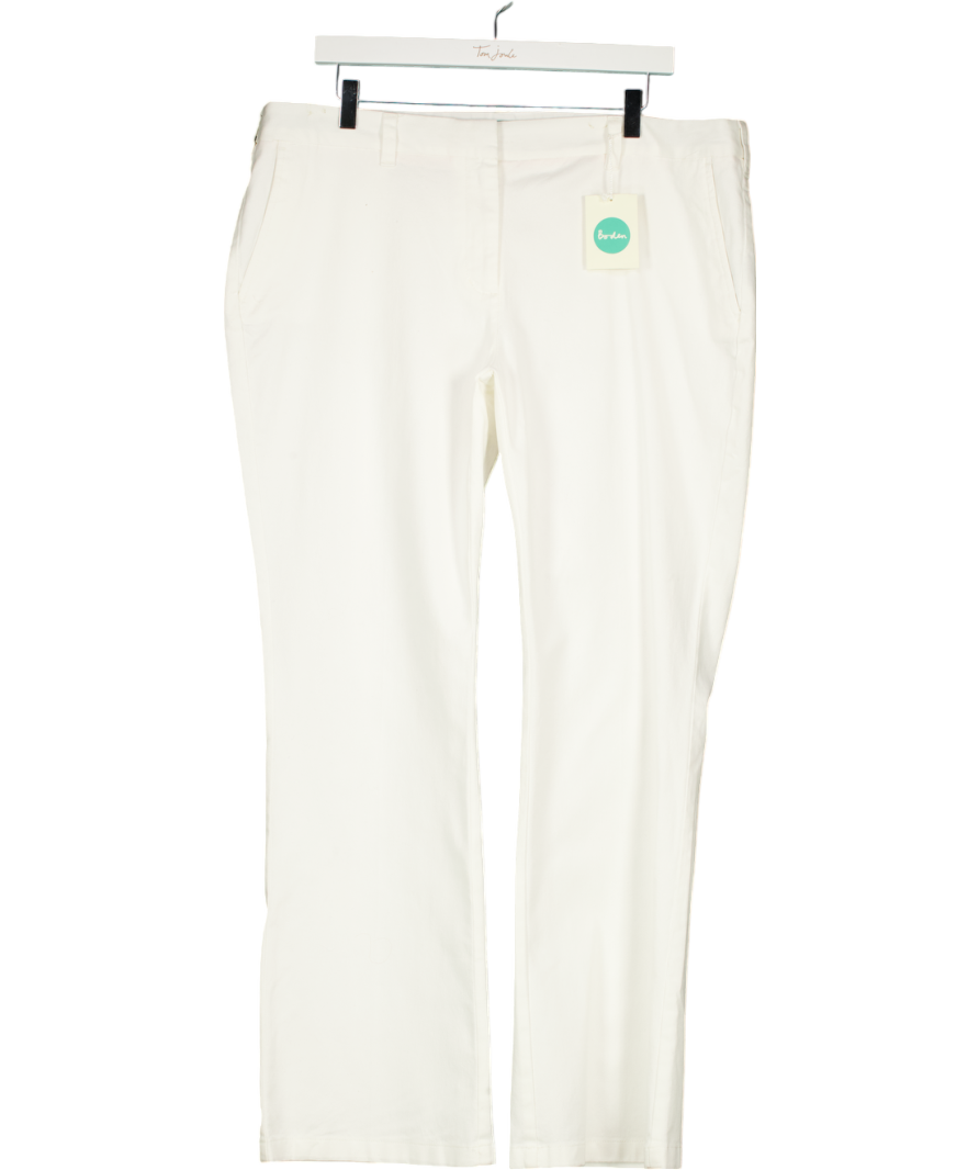 Boden White Bootleg Jeans UK 18
