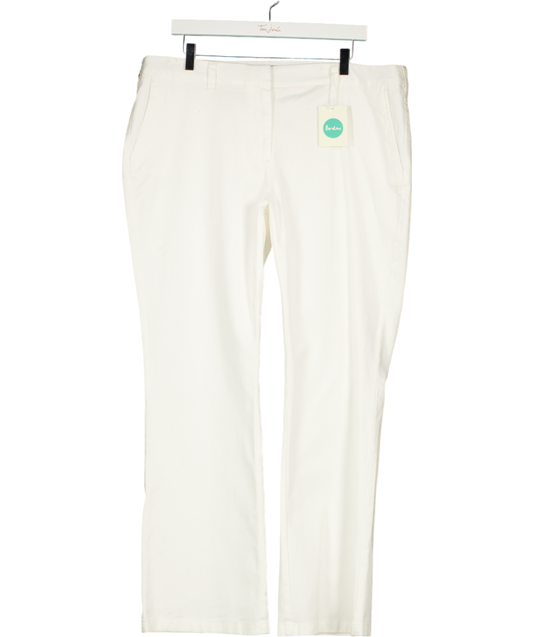 Boden White Bootleg Jeans UK 18