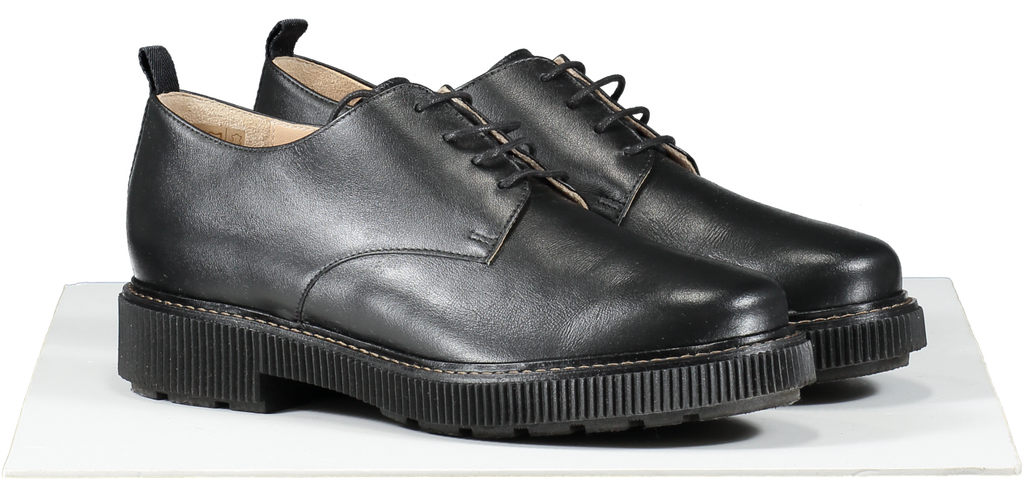 Marina Rinaldi Black Lace Up Shoes UK 6 EU 39 👠