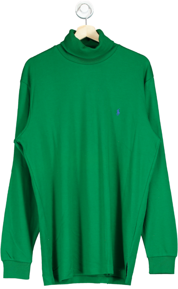 Polo Ralph Lauren Green Long Sleeve Shirt UK L