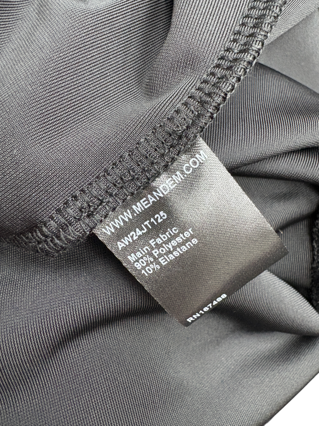 ME + EM Black Fluid Velour Halterneck Top UK 8