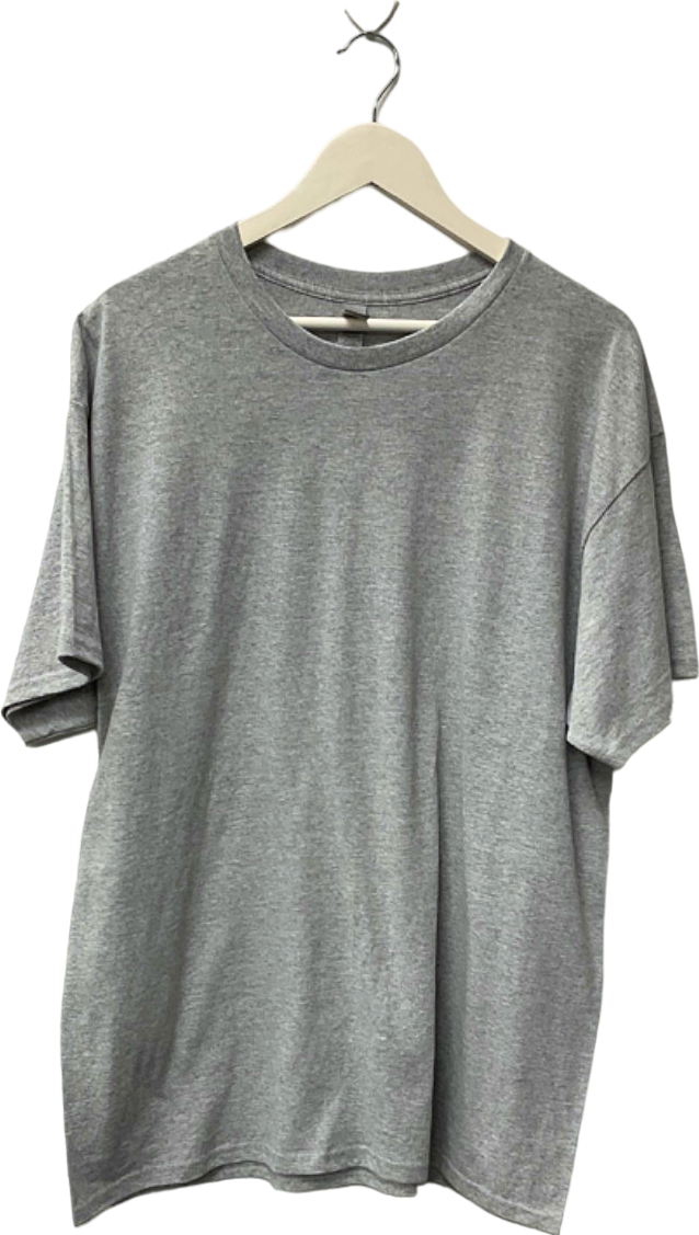 Gildan Grey Heavy Cotton T-Shirt UK XL