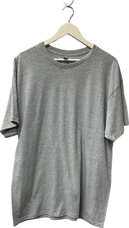 Gildan Grey Heavy Cotton T-Shirt UK XL