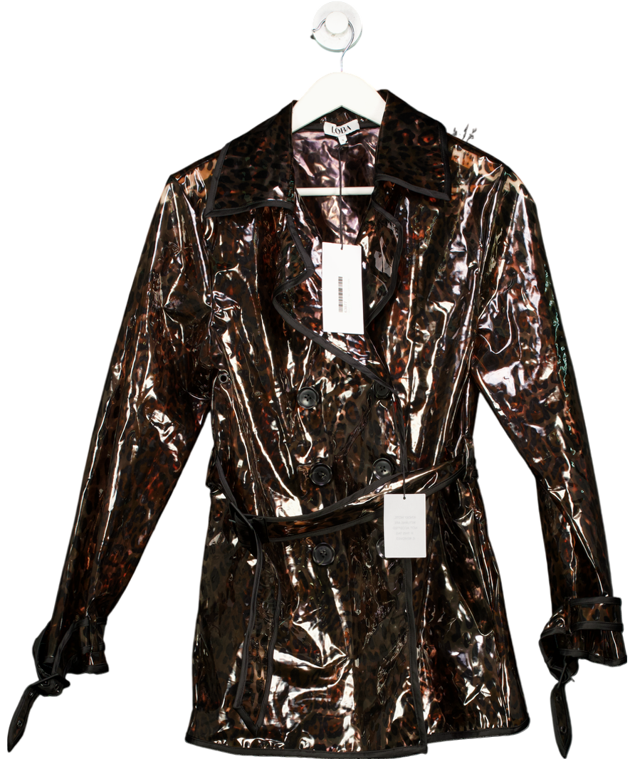 Loba Brown Pamela Trench Coat UK S
