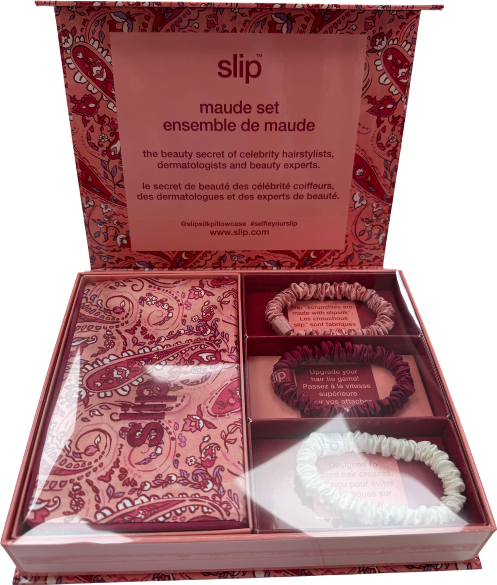 Slip Pure Silk Queen Pillowcase Gift Set - Maude 4-piece set