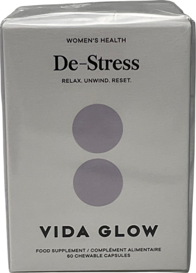 Vida Glow De-stress Supplements De Stress 60 caps