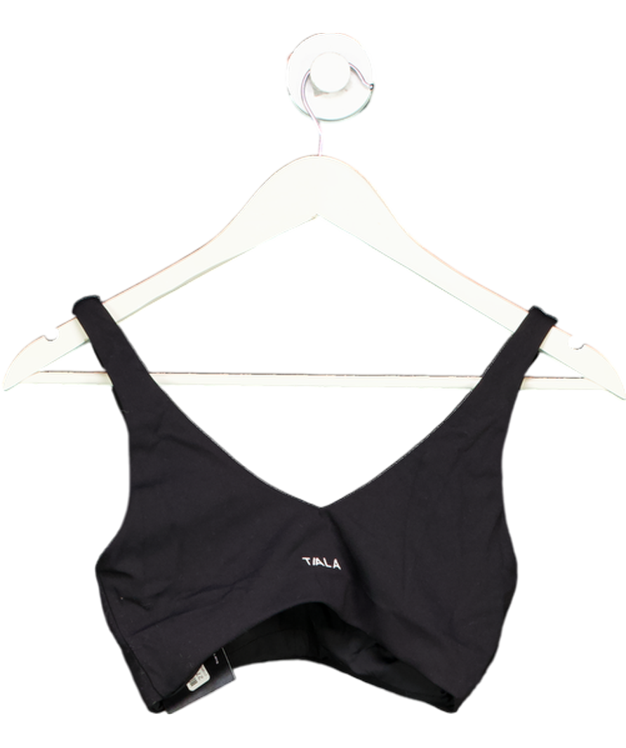 T/ALA Dayflex Essential Square Neck Sports Bra - Shadow Black UK S