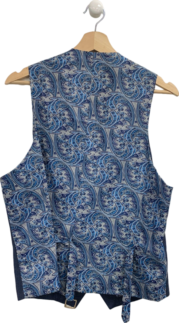Unbranded Navy Blue Waistcoat UK M