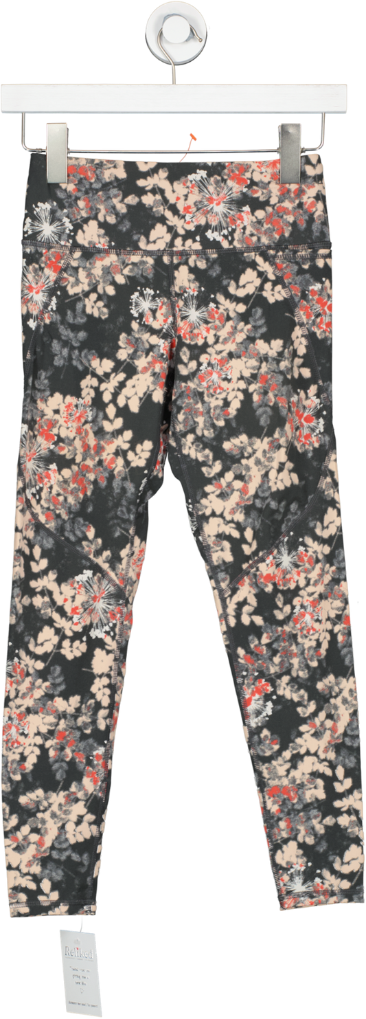 Sweaty Betty Grey Dandelion Print Leggings UK XXS