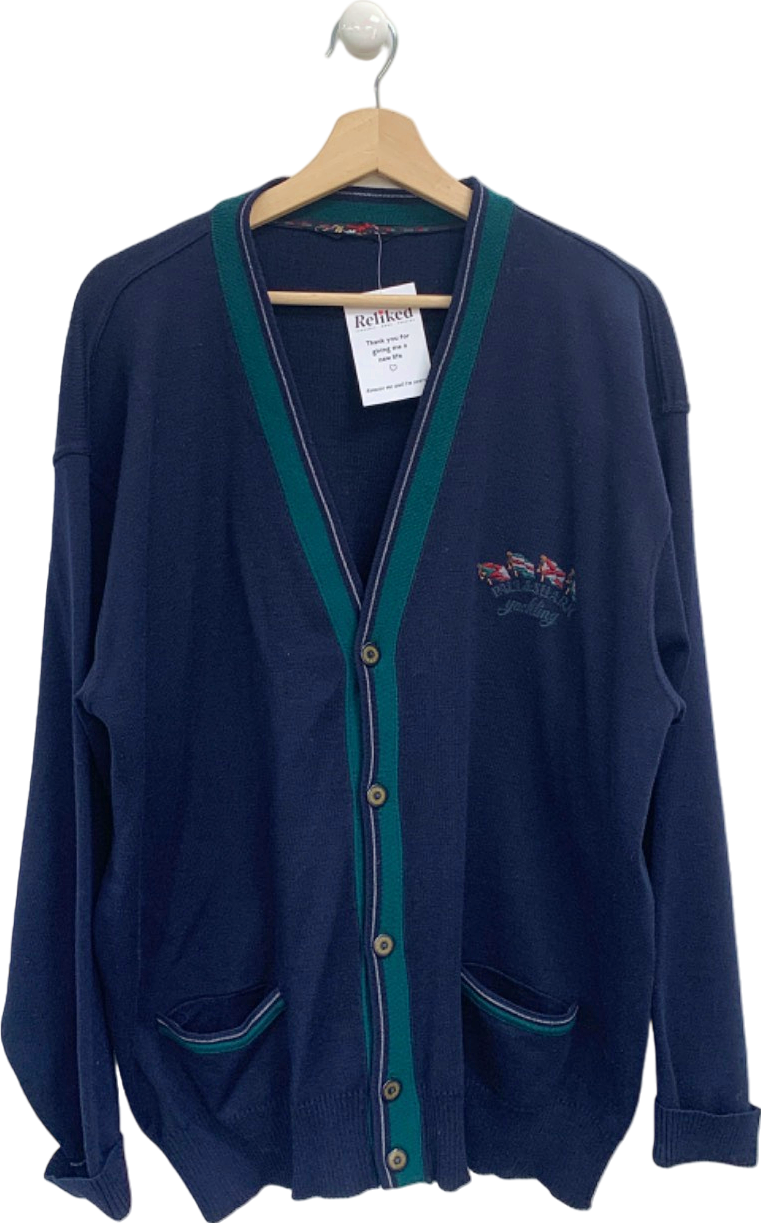 Paul & Shark Navy Yacht Club Cardigan XXL