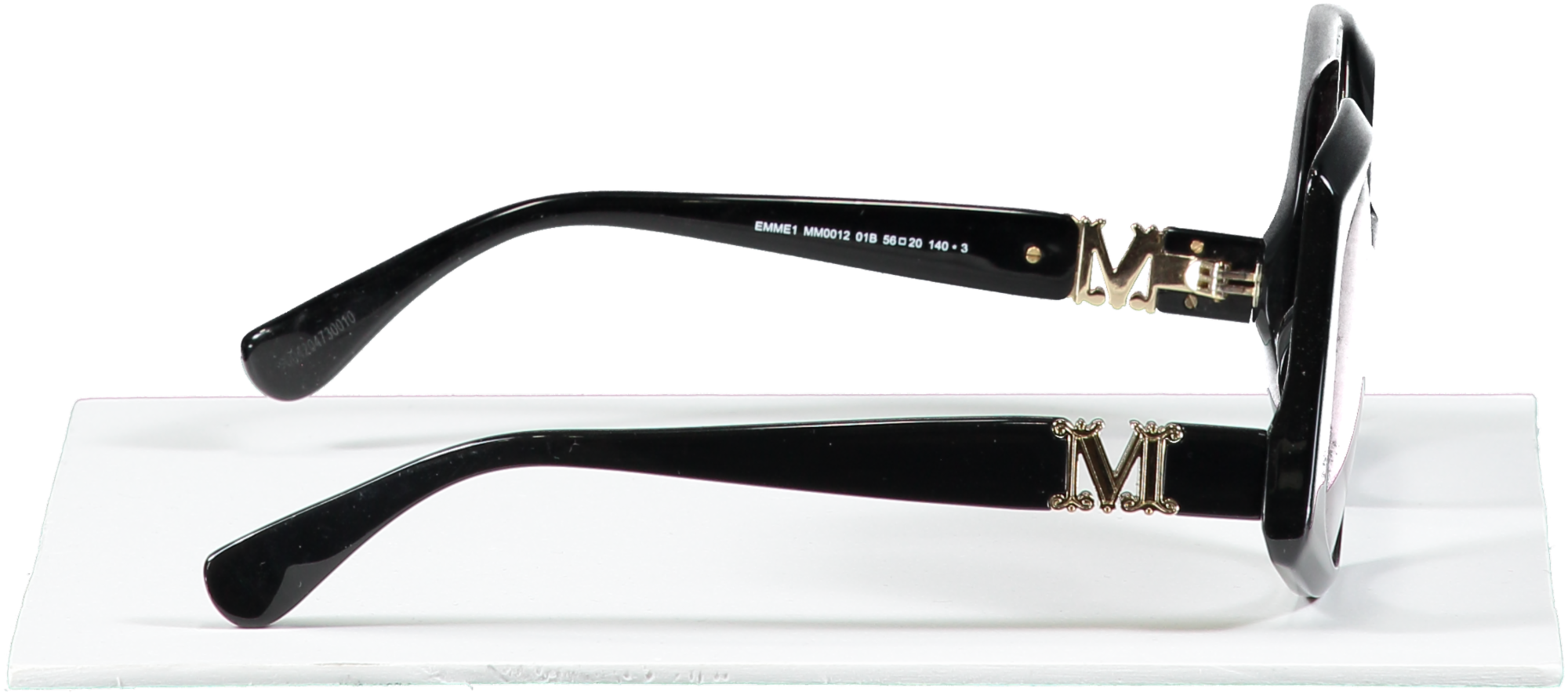 Max Mara Black Emme1 Sunglasses  in case