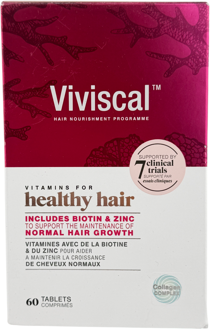 vivacal Healthy Hair Vitamins 60 Tablets X60