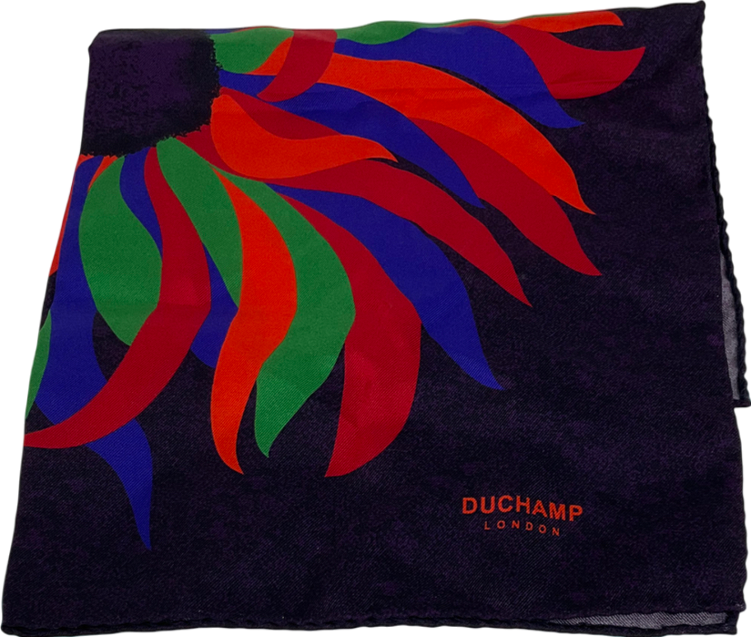 duchamp Blue Pocket Square