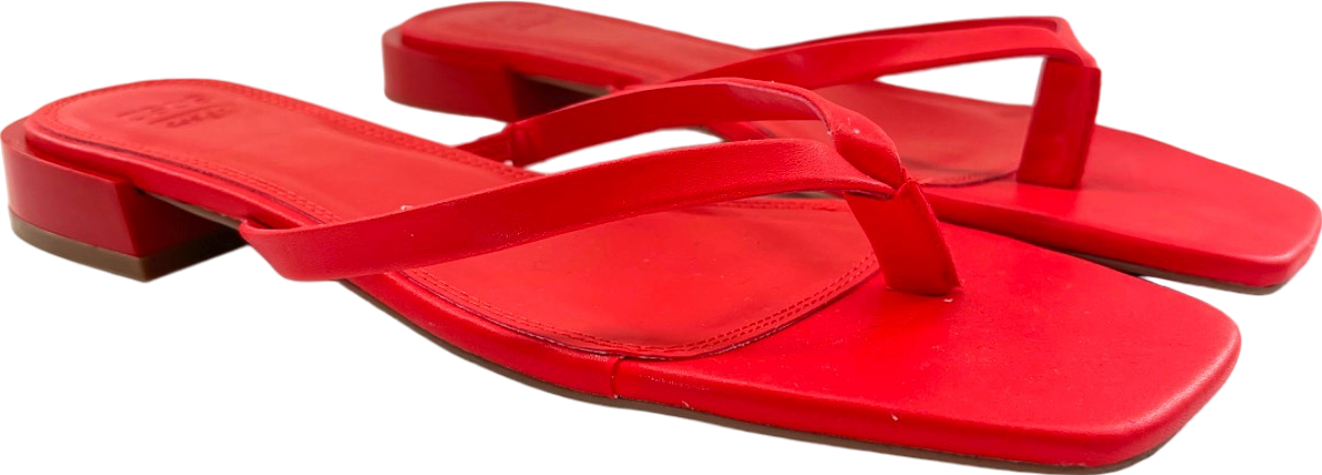 ASOS Red Design Heeled Sandals UK 7