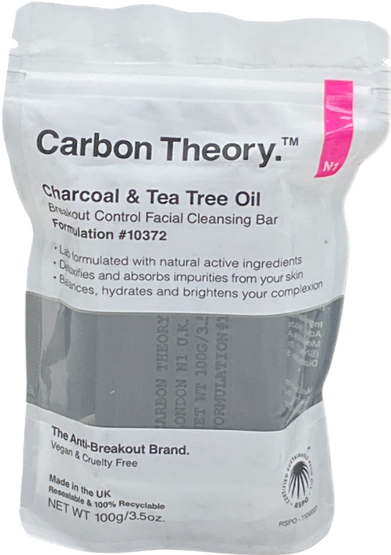 carbon theory Charcoal & Tea Tree Oil 100g