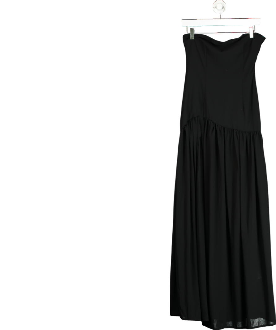 Peppermayo Eden Strapless Maxi Dress - Black UK 8