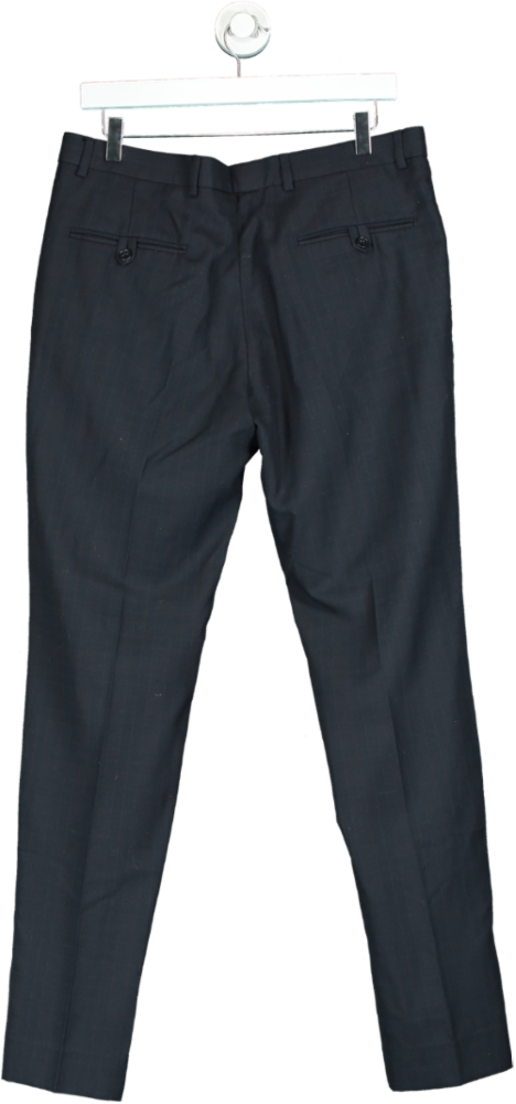 Limehaus Black Formal Trousers Long UK W 34