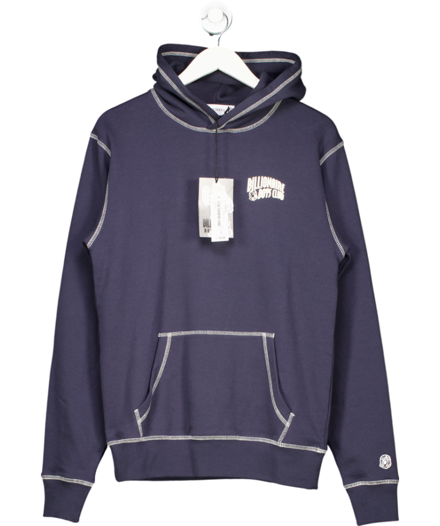 Billionaire Boys Club Navy Blue Logo Hoodie UK S