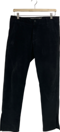 dockers Black Corduroy Trousers UK 10