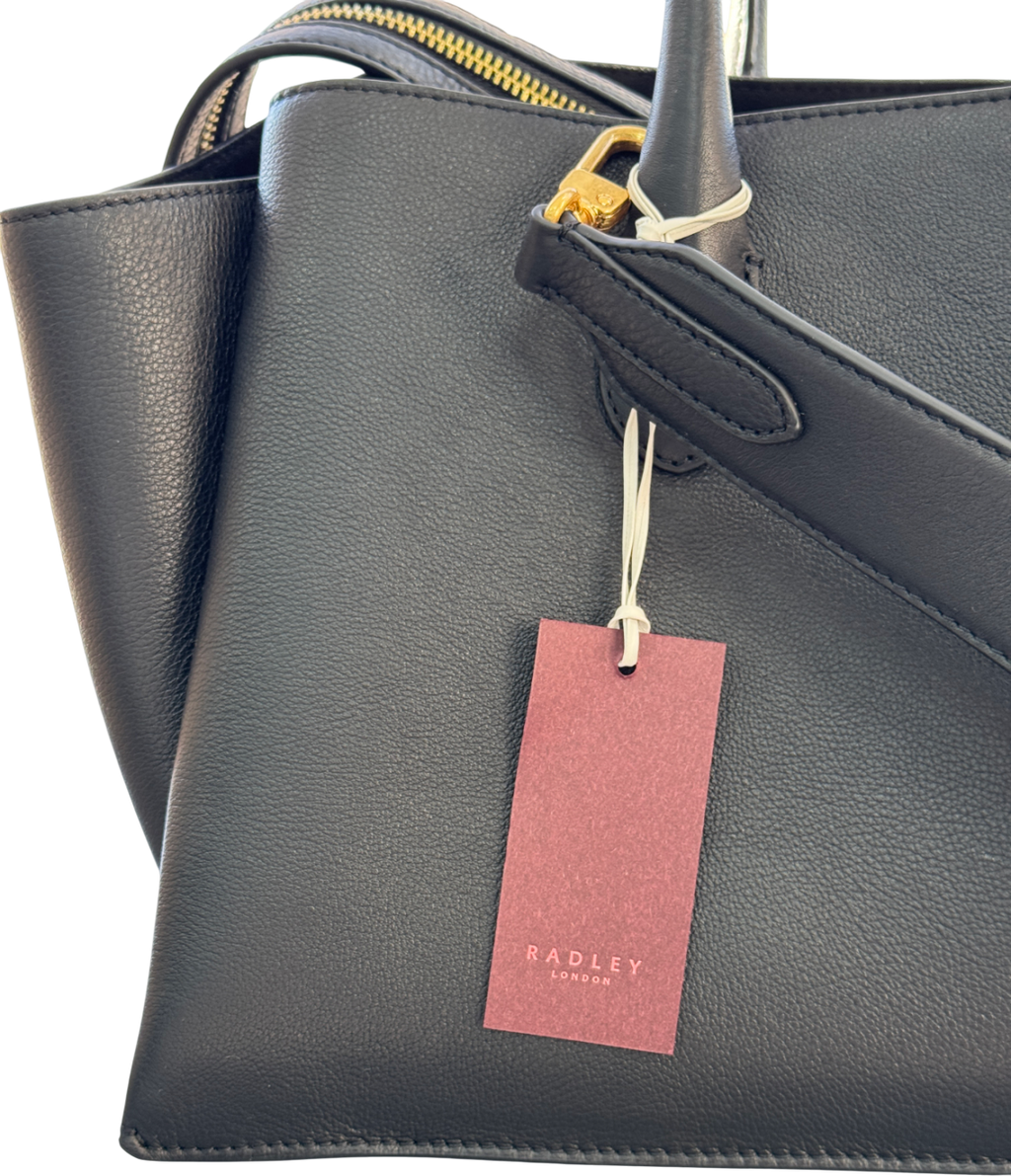 Radley London Black The Romilly Large Ziptop Grab Bag