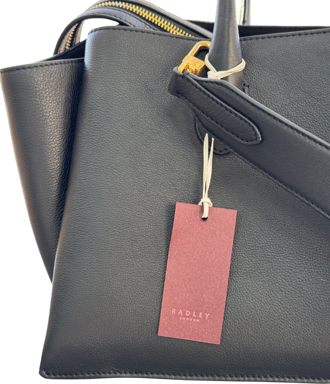 Radley London Black The Romilly Large Ziptop Grab Bag