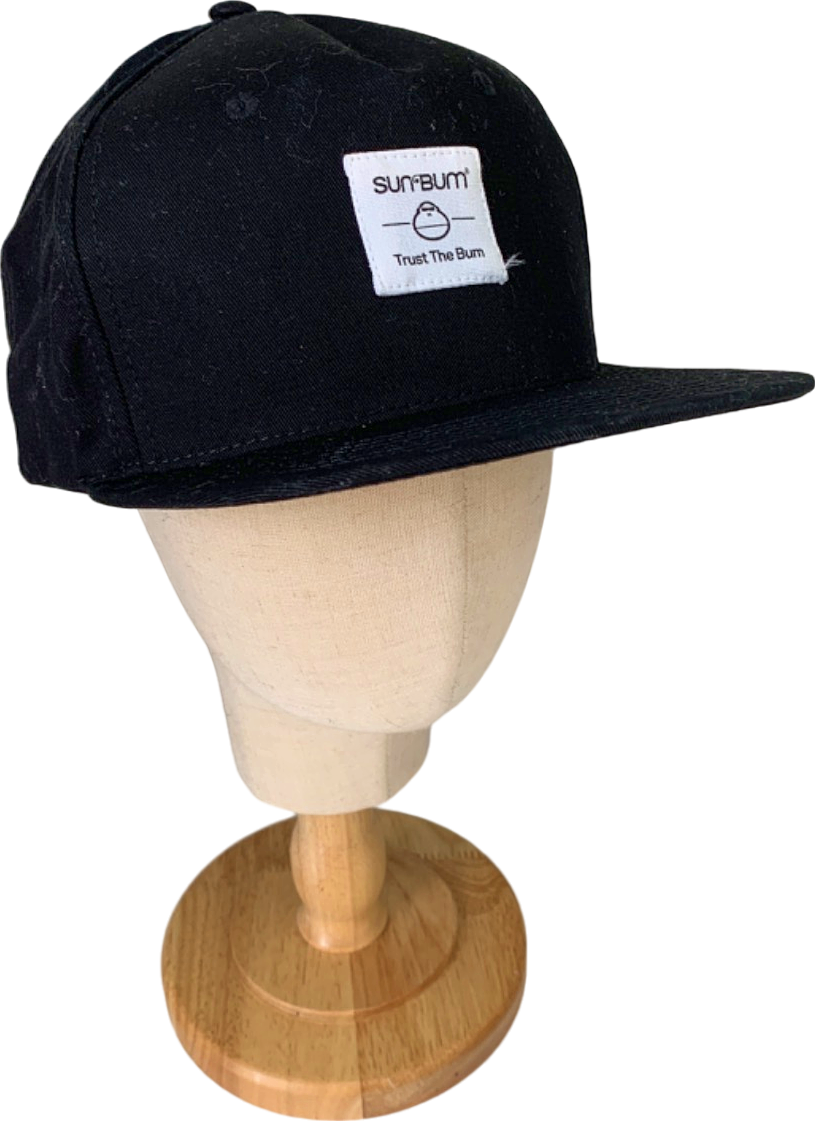 Sun Bum Black Baseball Cap One Size