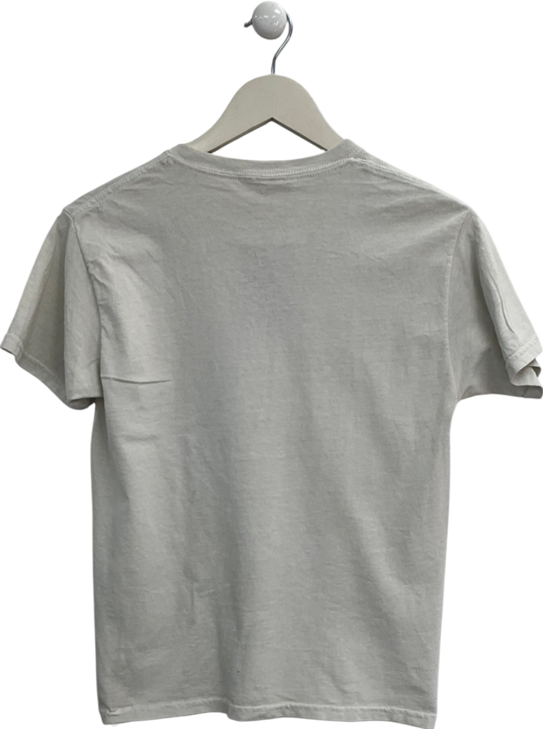 Urban Outfitters White Sort It Out Ref T Shirt UK XS