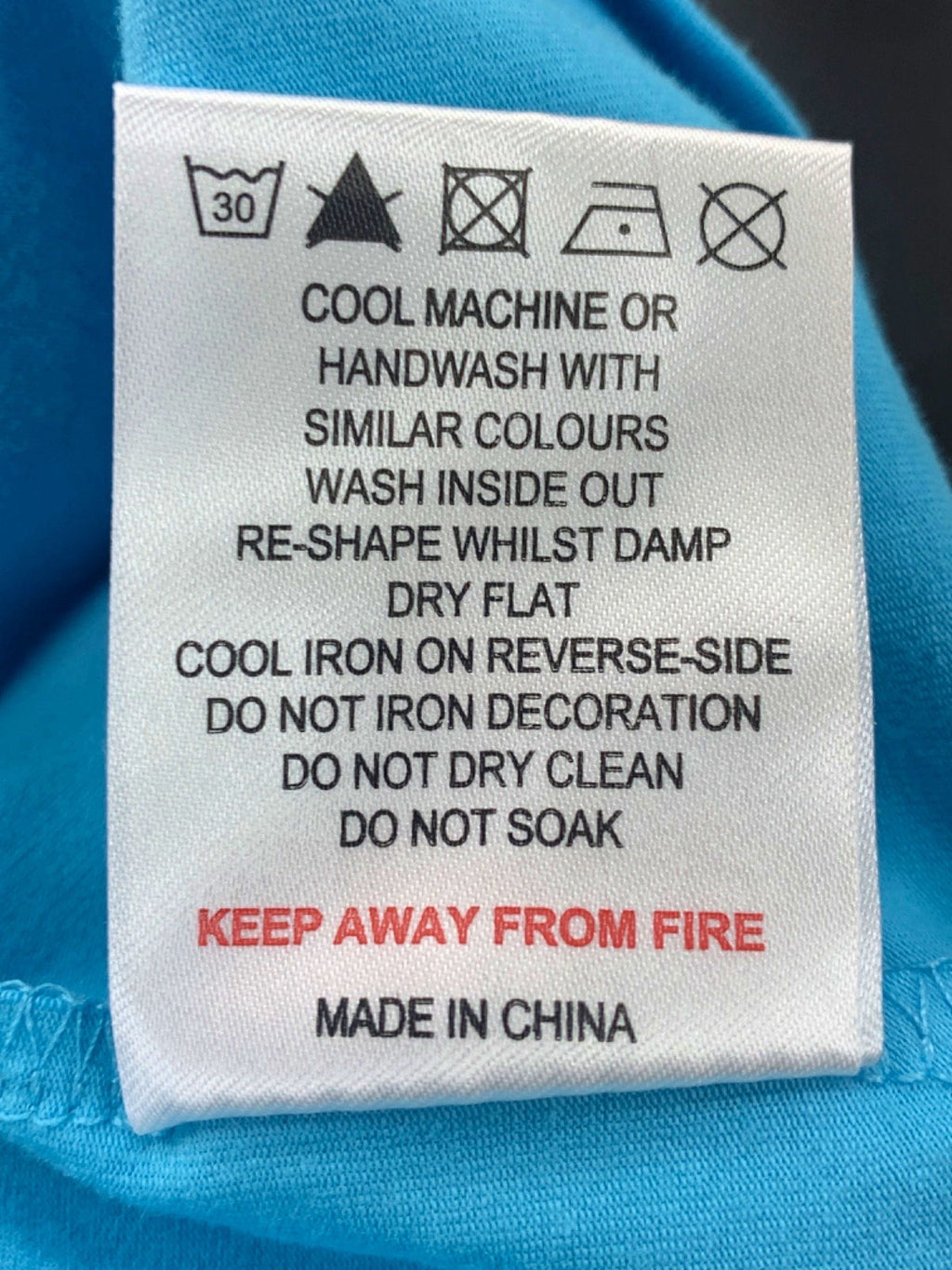 Ed Hardy Blue LA-Cobra Graphic Baby Crop Tee UK S