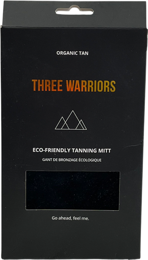 Three warriors Eco-friendly Tanning Mitt One size