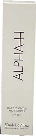 Alpha-h Daily Essential Moisturiser Spf 50+ 50ml
