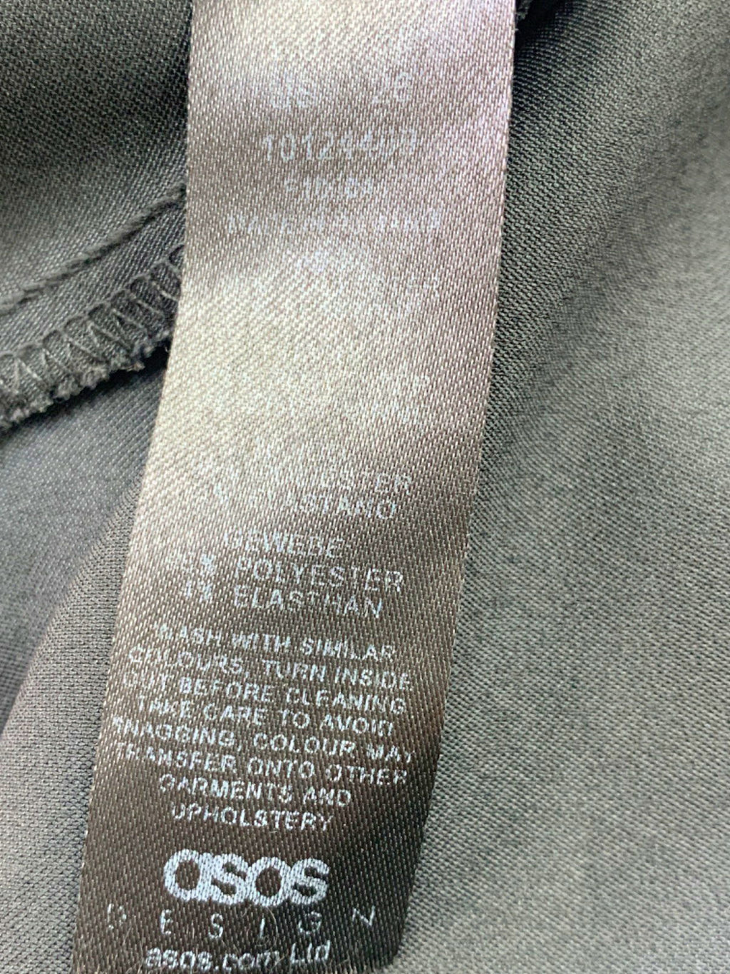 ASOS Black Sleeveless Top UK 30